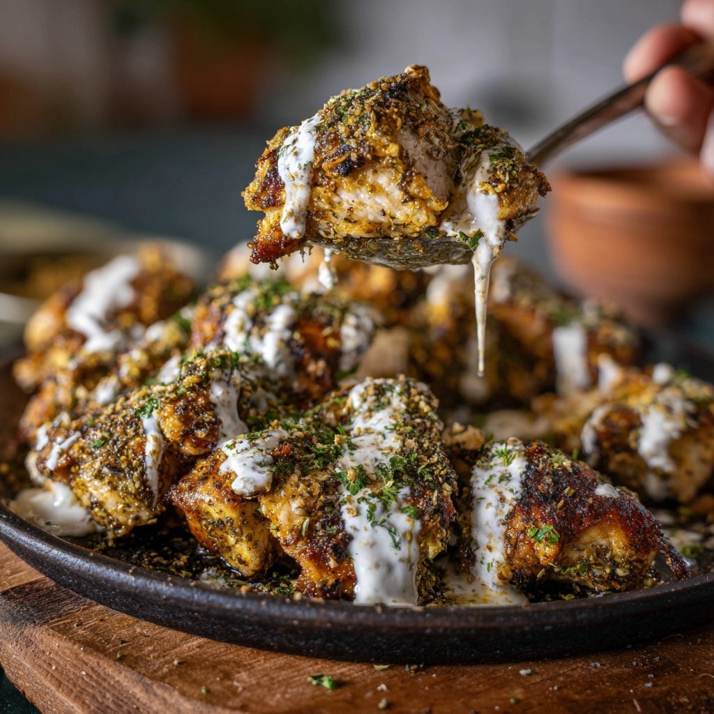 Zaatar Chicken with Yogurt