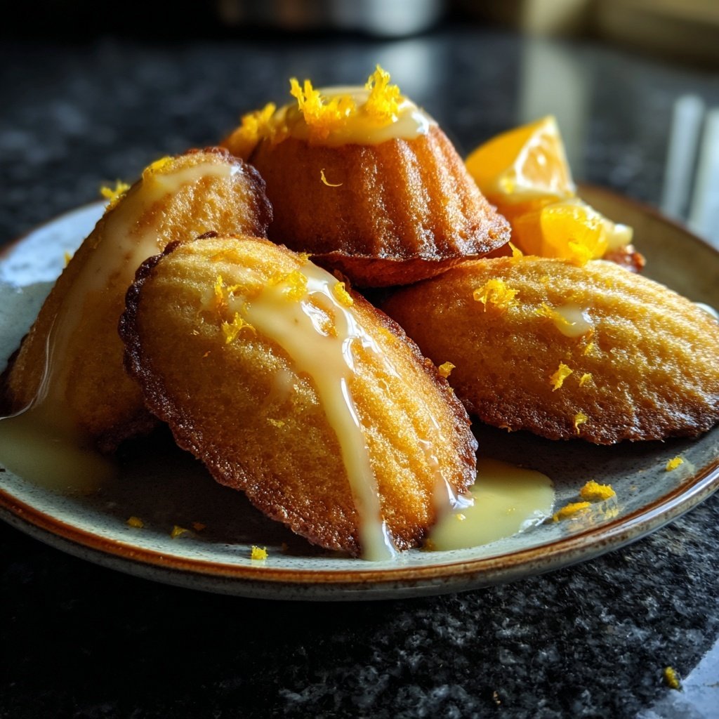 Fruity Citrus Madeleines