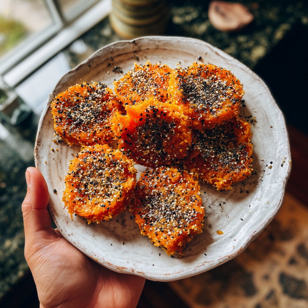 Sweet Potato and Chia Cakes